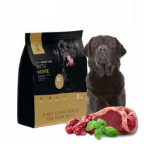 Sausas šunų maistas su arkliena, vidutinėms ir didelėms veislėms, 2 kg, 1DOG monoproteinas