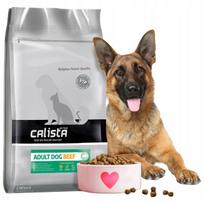 Sausas šunų maistas CALISTA su jautiena ir vitaminais, 3 kg