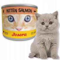 Šlapi kačių ėdalas Josera Kitten Salmon 200g be grūdų