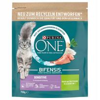 Sausas maistas katėms Purina ONE SENSITIVE Turkey 750g