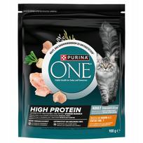 Sausas kačių ėdalas PURINA ONE su vištiena, 900 g