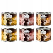 Šlapias kačių maistas Wild Freedom Kitten, 6 x 200 g, 1,2 kg, įvairių skonių