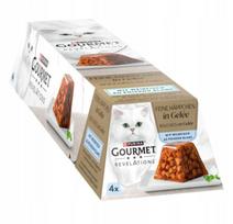 Šlapi kačių ėdalas Gourmet Revelations Fine Cuts 4x57g