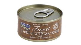 Katzenų maistas Fish4Cats Sardine with Mackerel 70g