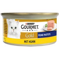 Katėms paštetas GOURMET GOLD CHICKEN 85 g