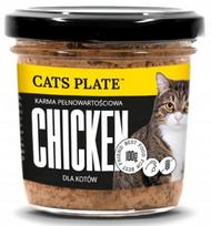Pašaras katėms CATS PLATE CHICKEN PREMIUM su vištiena 100g