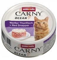 Katės ėdalas Animonda Carny Ocean 80g baltasis tunas ir lucjanas