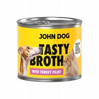 Šunų konservai su kalakutiena 0,14 kg John Dog