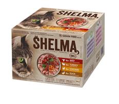 SHELMA troškintų filė rinkinys, 24 x 85 g