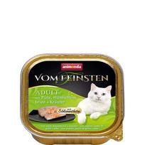 Šlapias katės maistas Animonda Vom Feinsten Adult 100g, kalakutiena, vištiena, žolelės