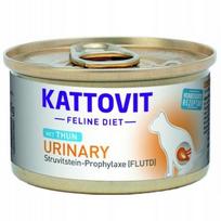 Šlapimo takų katėms konservai su tunu KATTOVIT URINARY 85g