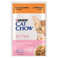 Šlapias maistas kačiukams Purina su kalakutiena ir cukinijomis 85 g