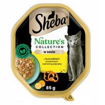Katės maistas SHEBA su vištiena ir paprikomis 85 g