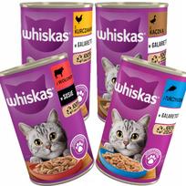 Katzenų ėdalas Whiskas Mix of Tastes suaugusiems, 24x400g, 9,6kg