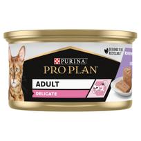 Šlapias kačių maistas Pro Plan Adult Delicate su kalakutiena, 85 g