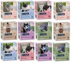 Katės maistas Bozita 12x370g mišrių skonių padaže