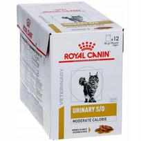 Šlapias pašaras Royal Canin Urinary MODERATE CALORIE 12 x 85 g