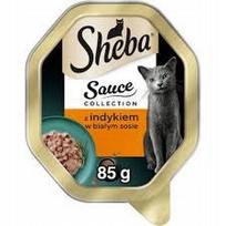 Šlapias kačių ėdalas MARS SHEBA TURKEY TRAY IN SAUCE 85g