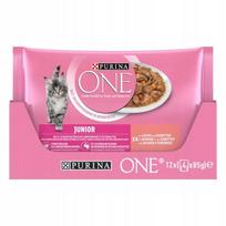 Kačiukų šlapias maistas PURINA ONE Junior 8 x 85 g