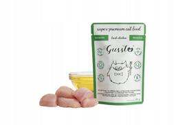 Šlapias kačių maistas GUSSTO FRESH CHICKEN 85g be grūdų