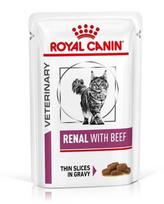 Šlapias kačių maistas Royal Canin Renal Beef 85g