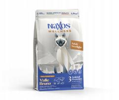 Kačių pašaras NAXOS CAT STERILIZED su jautiena ir buivoliena sterilizuotoms katėms