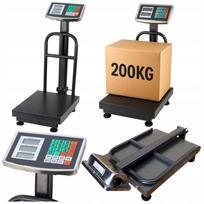 Elektroninės svarstyklės LCD platforma, 200 kg, 20 g tikslumas, 2 vnt.