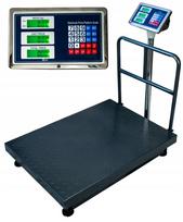 Elektroninės svarstyklės 500 kg 60x80 sandėliui