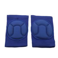 2pcs Protective Knee Pads Thick Sponge Anti Slip Collision Avoidance Knee Sleeve for Outdoor ExerciseBlue S mėlyna