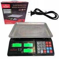 Elektroninės parduotuvės svarstyklės su LCD, 40 kg