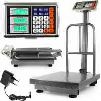 Elektroninė svarstyklių platforma su atlošu, 300 kg