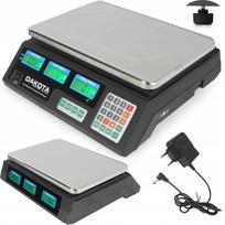 Elektroniniai prekybiniai svarstyklės LCD, 40 kg, THICK KABE