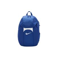 Nike 30L Kuprinė su spausdintu prekės ženklo logotipu, užsegama užtrauktuku, Unisex kuprinė, Karališkos mėlynos spalvos, Balta DV0761-480 Royal Blue & White blue