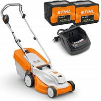 Belaidis žoliapjovė STIHL RMA 235, lengvas, 2x AK 30S akumuliatoriai ir įkroviklis