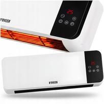 Oro užuolaida su elektriniu šildytuvu 2000W HC1200, LED