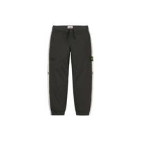 Supreme x Stone Island Dryžuotos kelnės 'Juoda Balta' Vyriškos SUP-SS22-721 XXL white