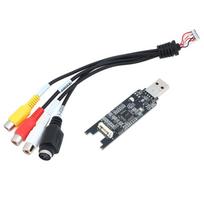 AV to USB Analog Video Capture Card MS2107 Stable Signal Output for Car Rearview System Industrial Monitoring Scenarios juoda