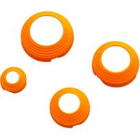 HVAC Leak-Free SAE Flare Gaskets, Flare Fitting Seal for Mini Split Kit | Eliminates Refrigerant Leaks for AC Line Sets, Refrigeration and Schrader 2x1/4" & 2x3/8"