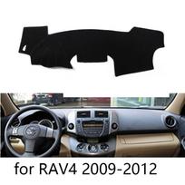 For Toyota RAV4 RAV 4 2009 2010 2011 2012 Right  Left Hand Drive Car Dashboard Covers Mat Shade Cushion Pad Carpets Accessories Red Edge black