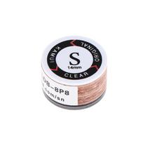 Biliardo žaidimo lazdelės antgalis 14 mm SS/S/M/H Snukerio antgalis Biliardo žaidimo lazdelės antgaliai Snukerio Biliardo priedai 14mmS white
