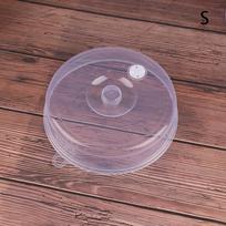Plastikinis mikrobangų krosnelės maisto dangtis Skaidrus dangtis Saugi ventiliacija Virtuvės įrankiai Namų priedai S gray
