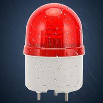 Nufeng 380V Strobe Sound Alarm Indicator Light (3-Pack) red