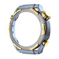 Kietas PC dėklas Huawei Watch GT5 46mm, keičiamas į Ultimate dėklo apsauginį buferį, Watch GT 5 priedai Huawei GT 5 46mm gray