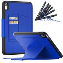 2025 for iPad 10th Generation Case 10.9 Inch With Pencil Holder Cover for iPad Pro 11 10.2 Mini 6 4 5 Air 2 Case Magnetic Stand iPad Mini 4 5 mėlyna