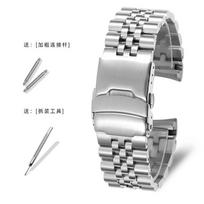 Solid Stainless For Seiko Abalone Series Turtles Prospex SRPA21 SRP777 SRPC25 SRP773 SRP775 SRP779 Watch Strap 22mm 22mm gray