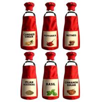 Spices Group Costume Accessories Spices Costume and Hat Halloween Cosplay Costumes Spices Condiments Matching Costume 1 brown