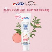 Crest Dual-Color Lock White Toothpaste white
