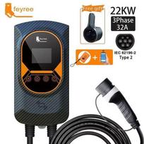 Station de charge 32A chargeur de voiture électrique EVSE Wallbox 22KW câble de type 2 IEC62196 contrôle APP.Bazarland30
