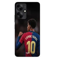 Case For Xiaomi Redmi 13C 5g Lamine Yamal n°10 FC Barcelona Maniacase juoda