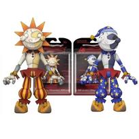 The Sun and Moon in the Sundrop FNAF Doll Series are movable dolls and doll toys black
